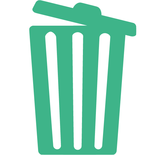 trashdad logo trash can only